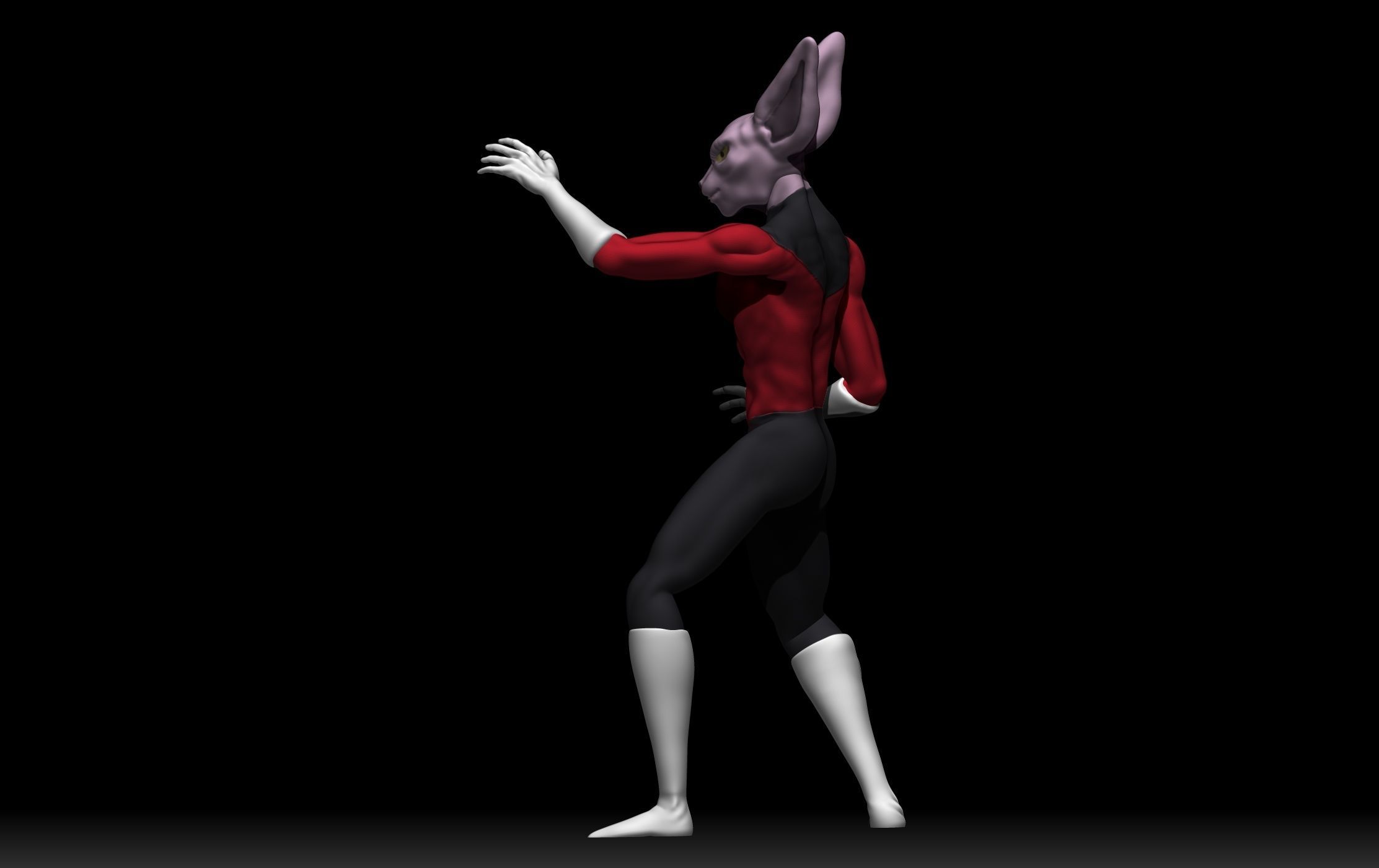 Dyspo dragon ball character 3D print model_4