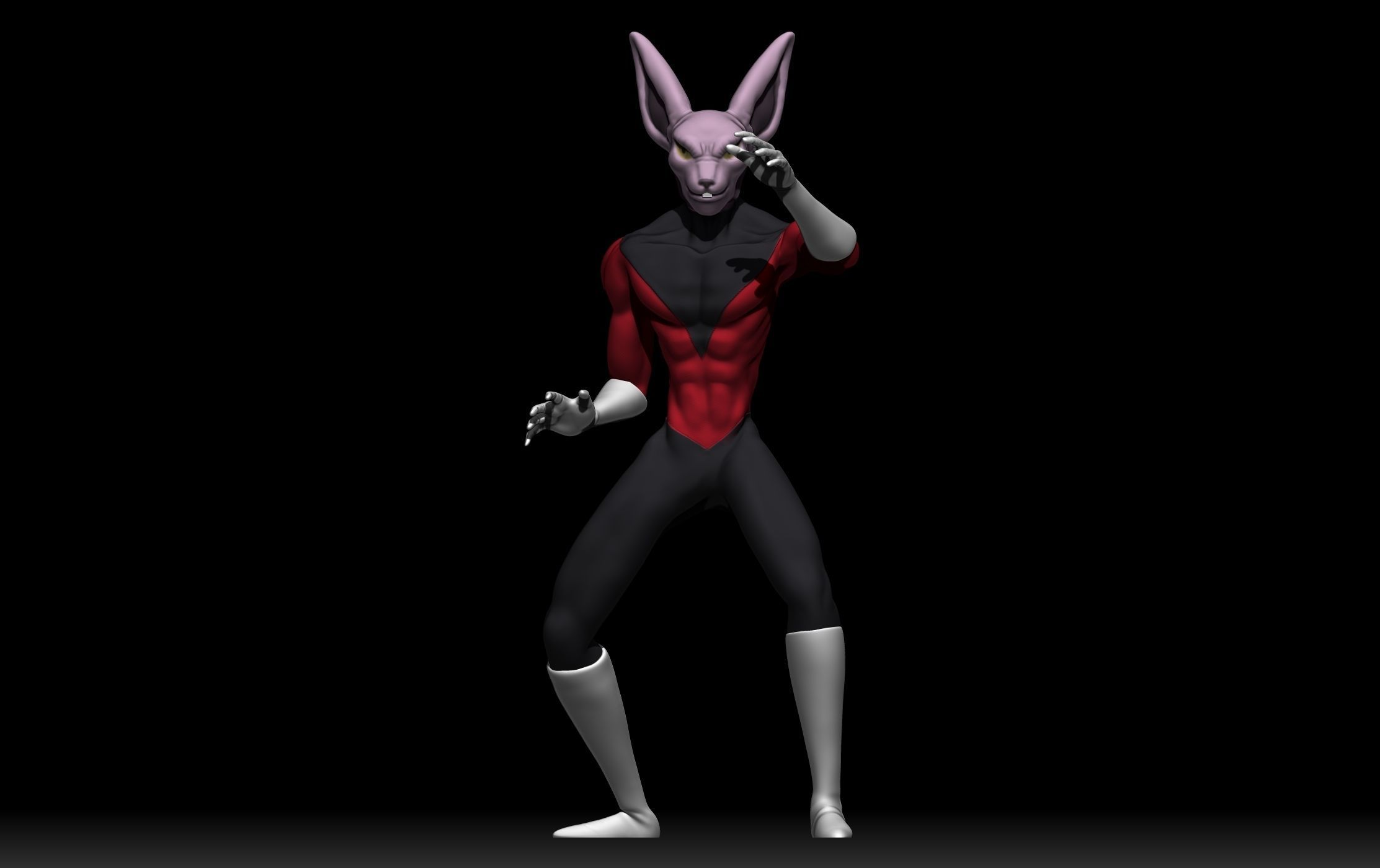 Dyspo dragon ball character 3D print model_3