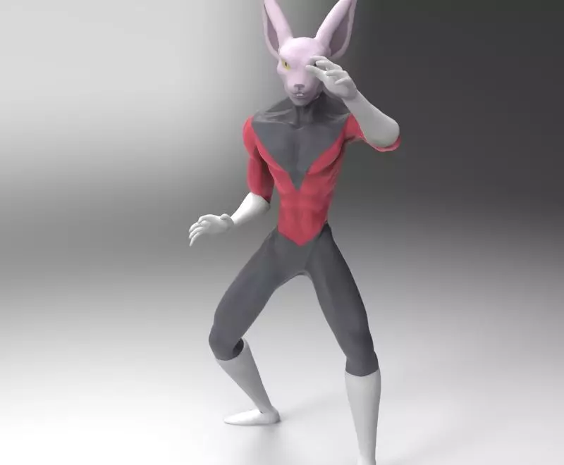Dyspo dragon ball character 3D print model_0