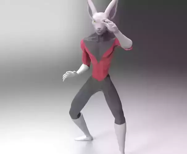 Dyspo dragon ball character 3D print model