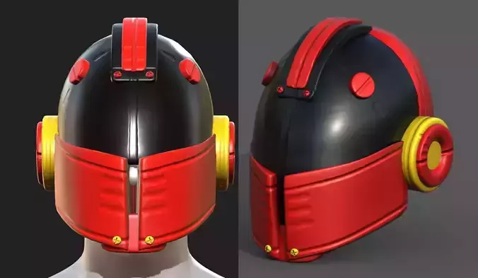 Helmet plastic mask protection pollution 