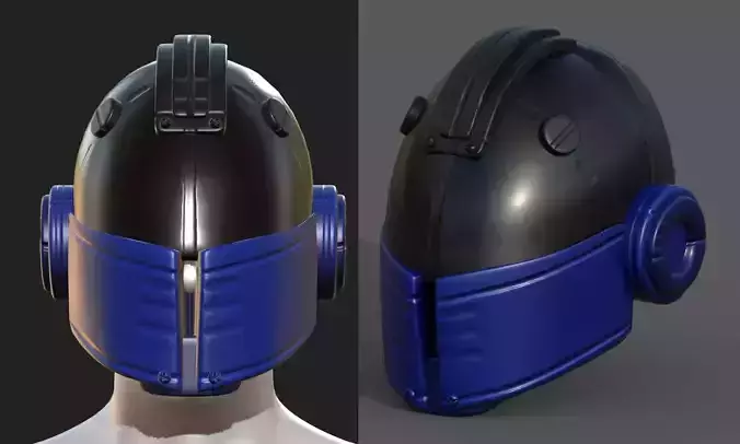 Helmet plastic scifi fantasy futuristic military Scifi 
