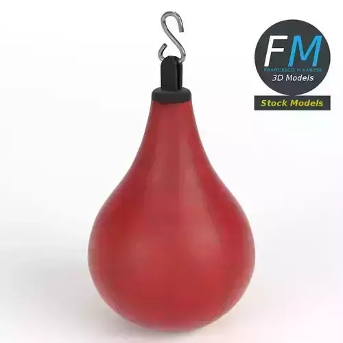 Hanging punching ball 3D model