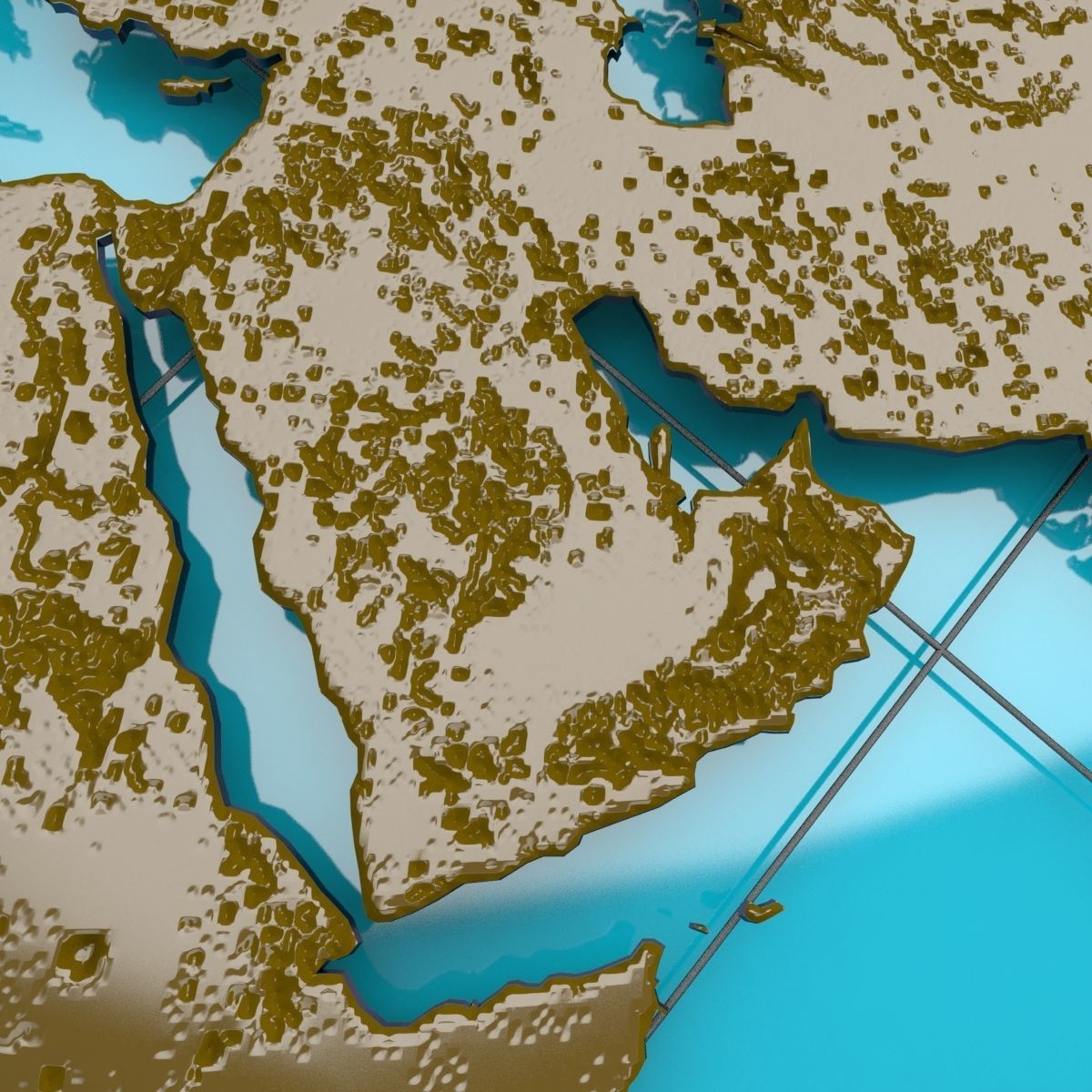 Wire Earth Globe High details and BONUS Low-poly 3D model_2