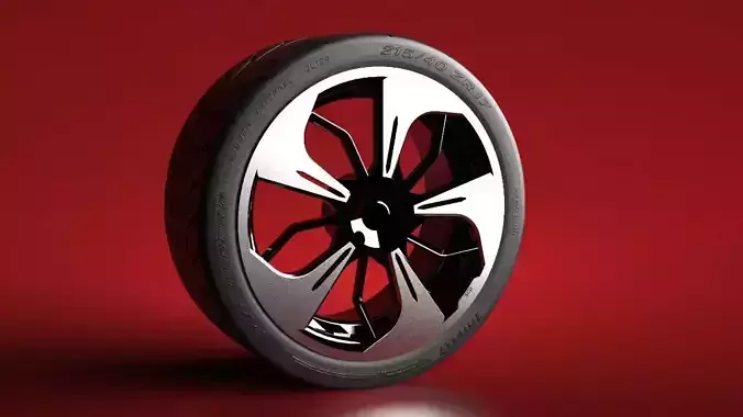 inspired VW golf GTI wheel
