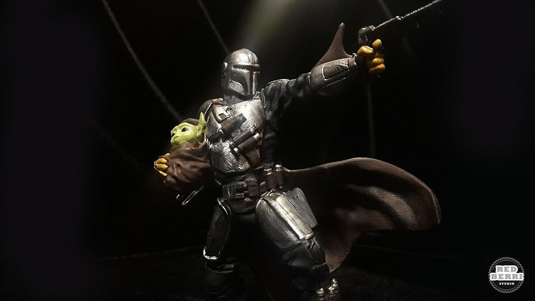 MANDALORIAN BESKAR ARMOR VERSION MODEL STARWARS 3D print model_1