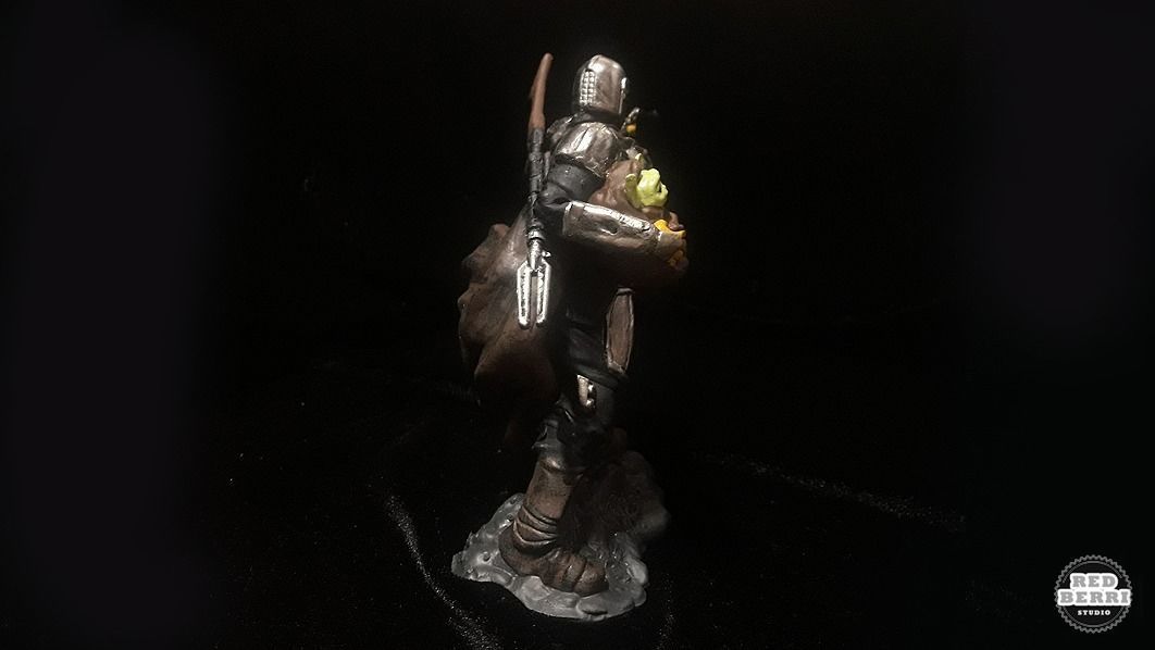 MANDALORIAN BESKAR ARMOR VERSION MODEL STARWARS 3D print model_3