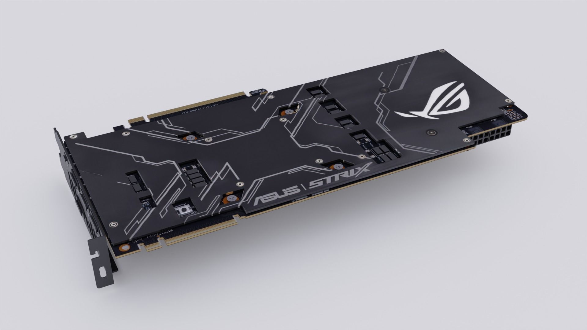 RTX 2080TI Asus rog strix   3D model_4