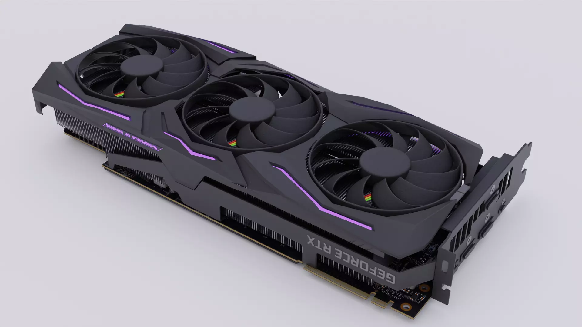 RTX 2080TI Asus rog strix   3D model_0