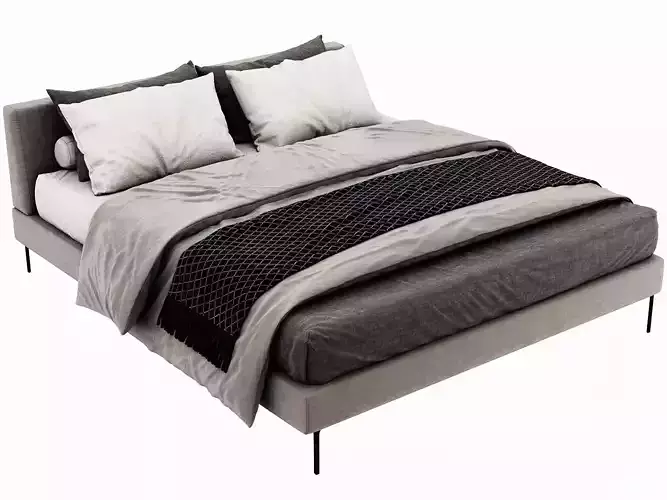 BB Italia Charles Bed