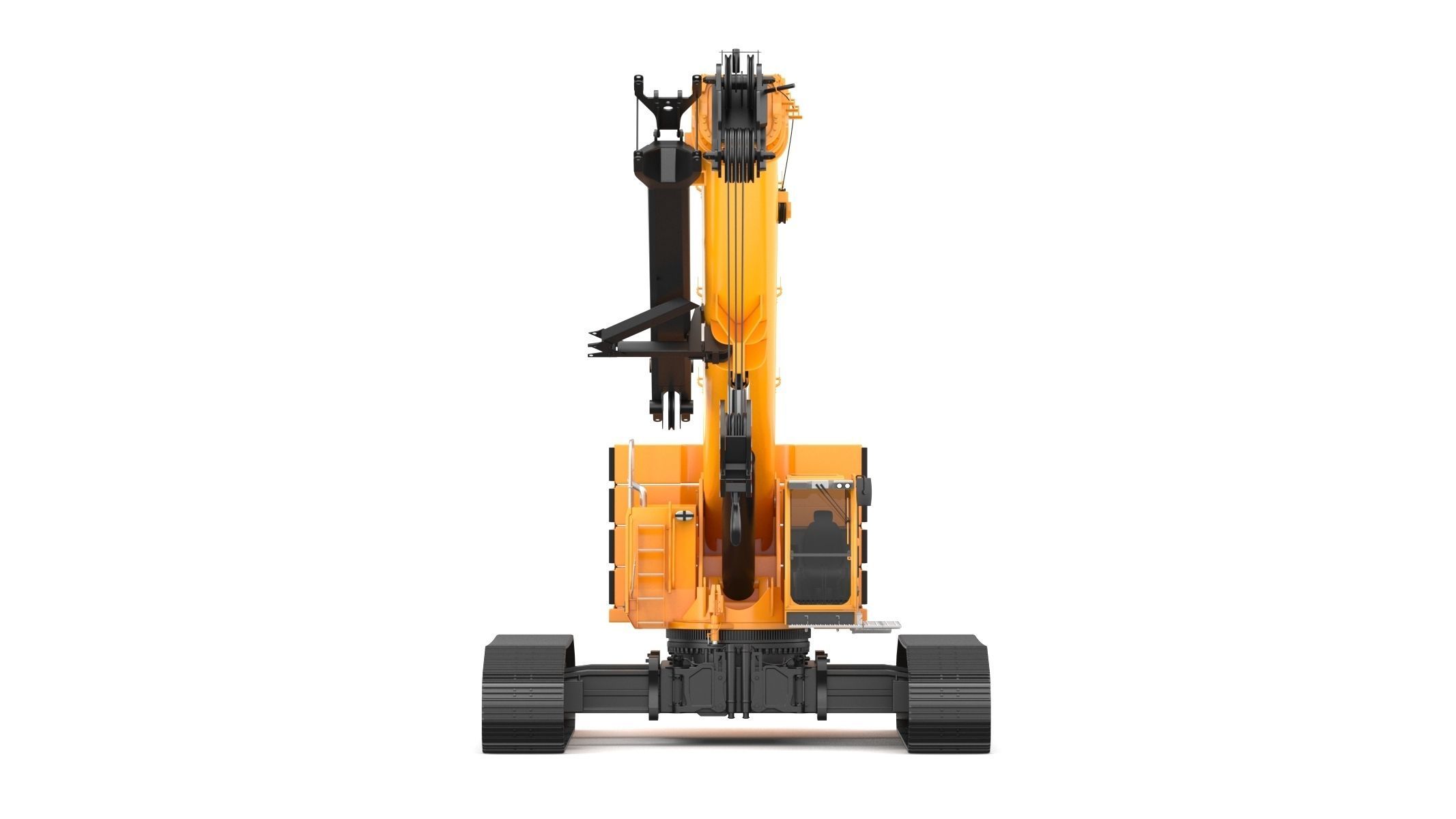 Grove GHC130 Crane 3D model_1