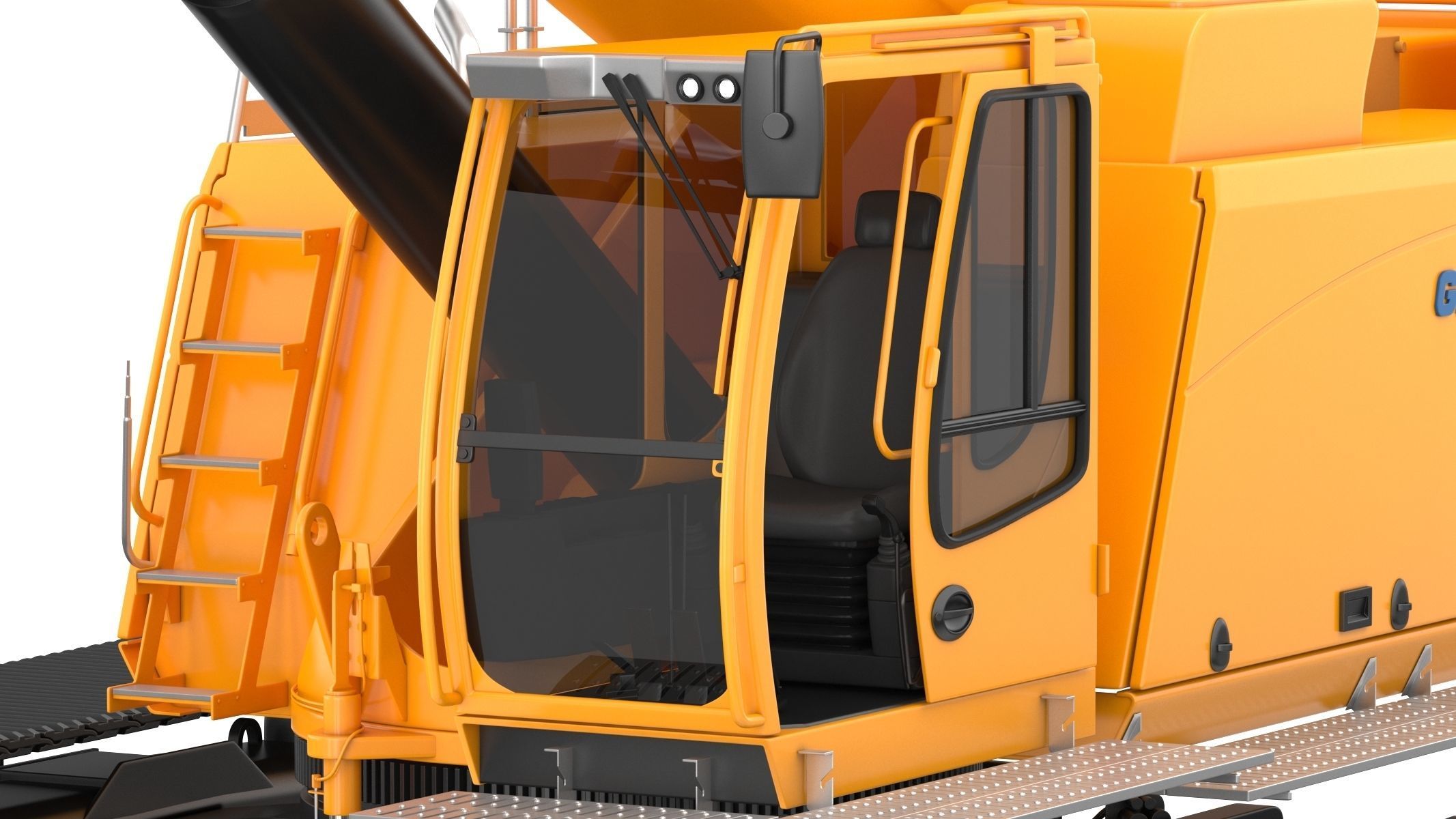 Grove GHC130 Crane 3D model_21