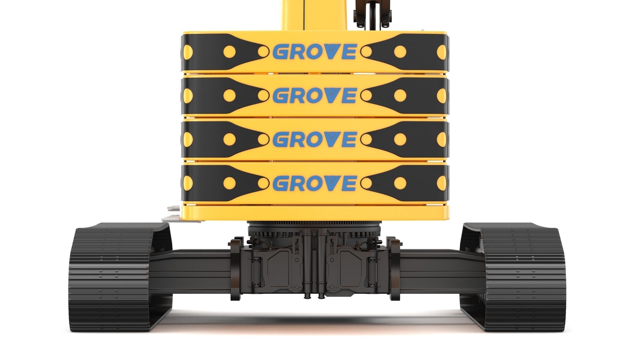 Grove GHC130 Crane 3D model_15