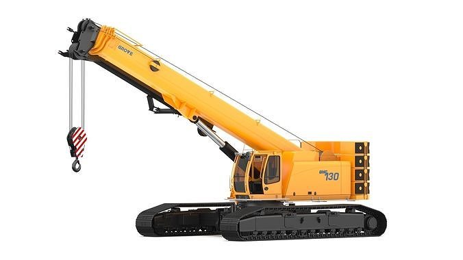 Grove GHC130 Crane 3D model