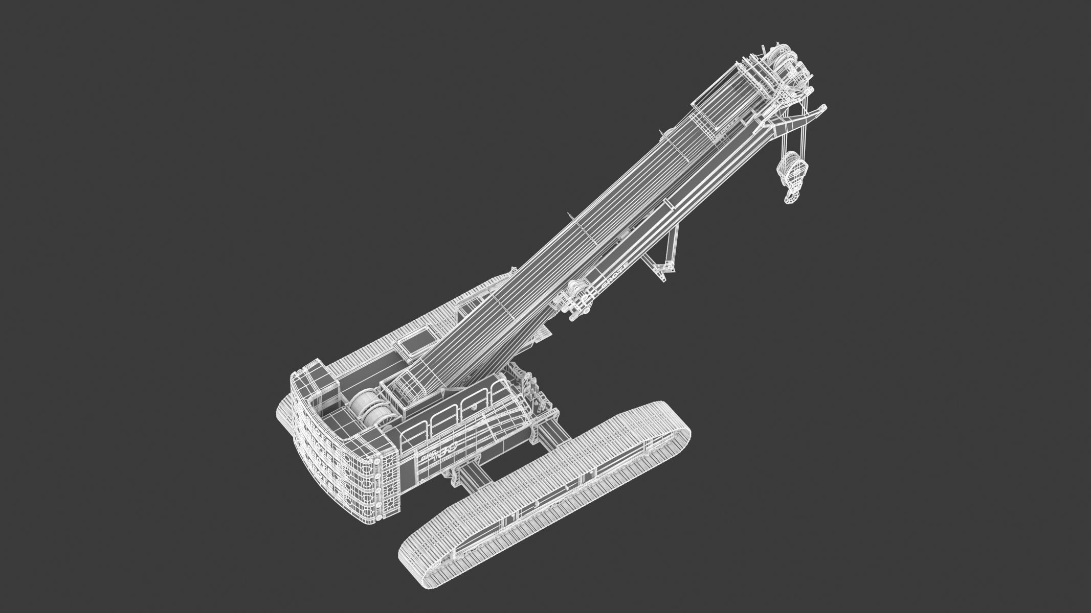 Grove GHC130 Crane 3D model_31