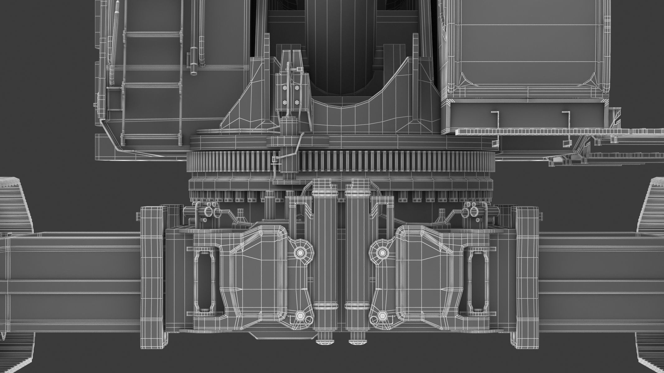 Grove GHC130 Crane 3D model_33