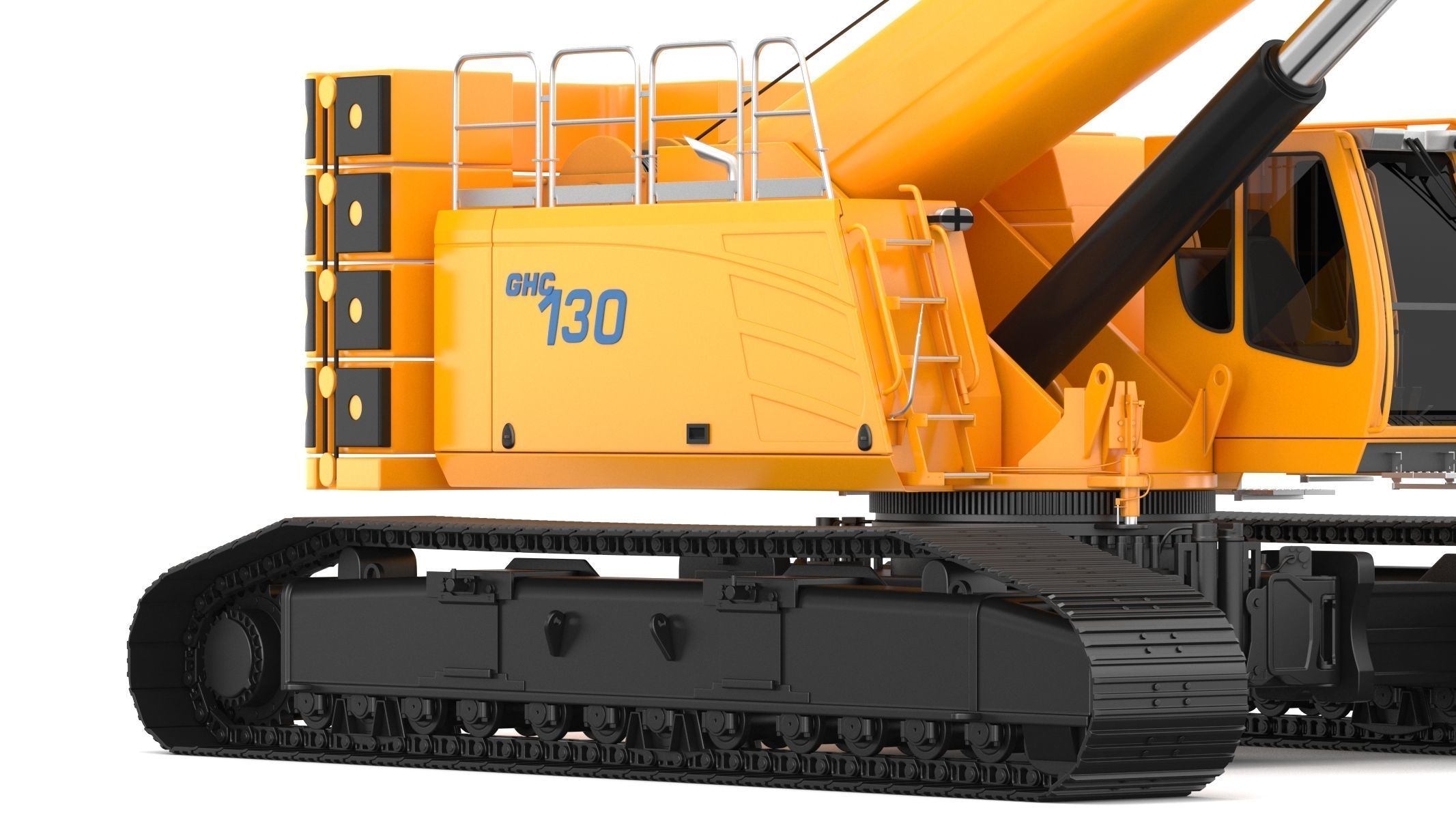 Grove GHC130 Crane 3D model_12