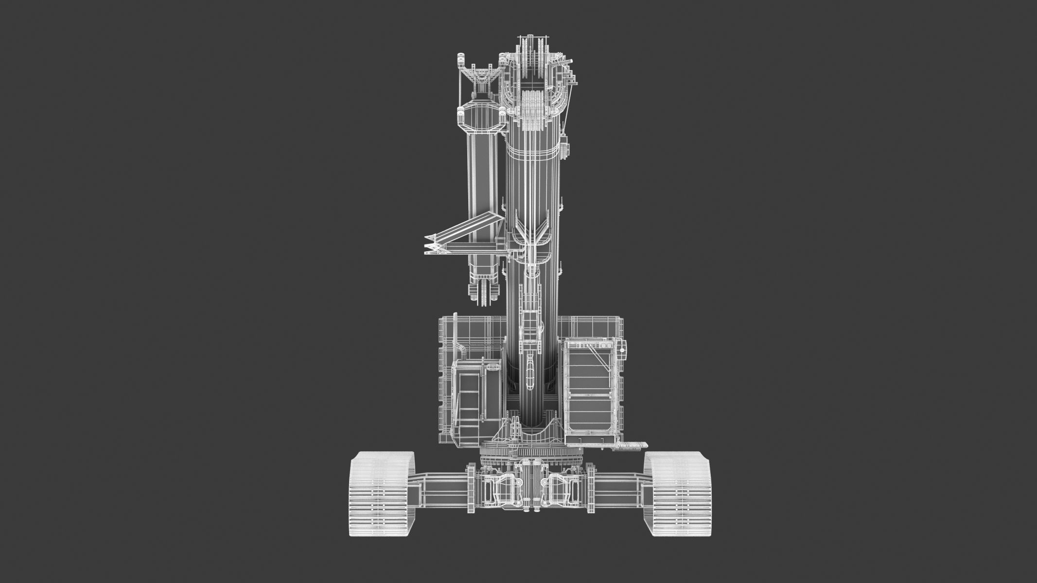 Grove GHC130 Crane 3D model_23