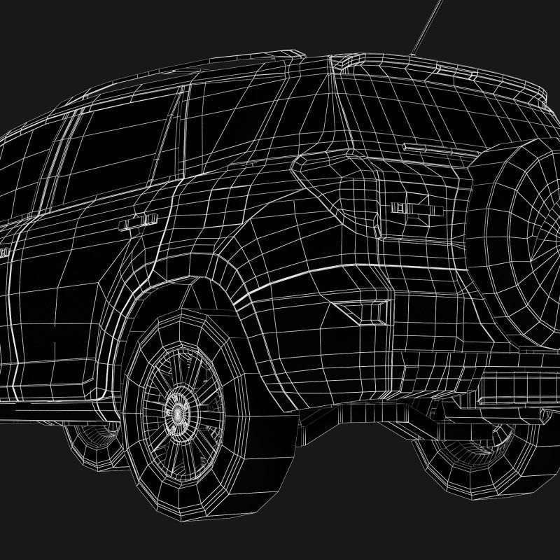 Toyota RAV4 SUV 3D model_11