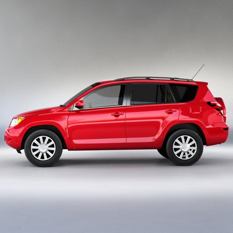 Toyota RAV4 SUV 3D model_1