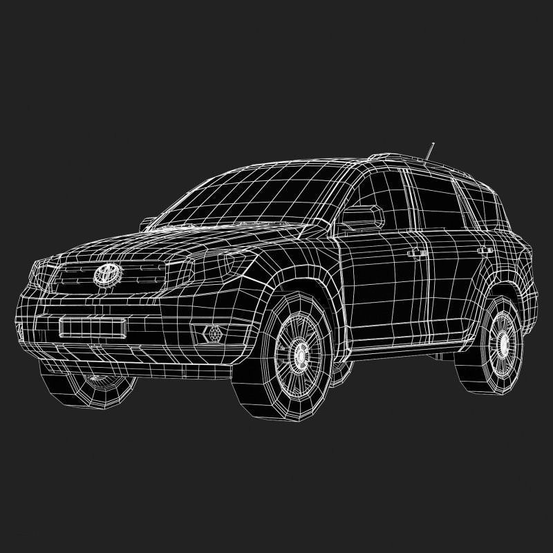 Toyota RAV4 SUV 3D model_9