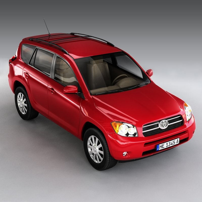 Toyota RAV4 SUV 3D model_3