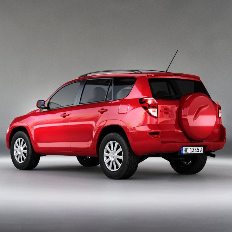 Toyota RAV4 SUV 3D model_2