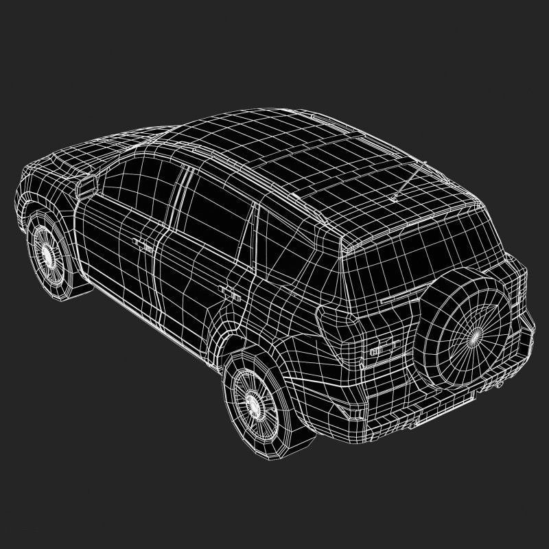 Toyota RAV4 SUV 3D model_8