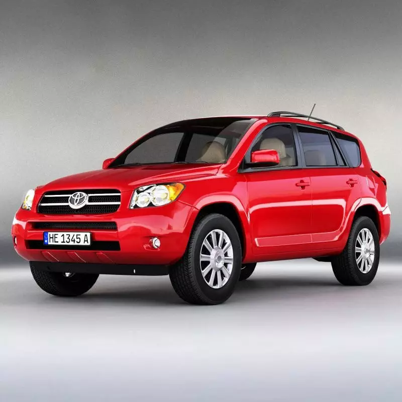 Toyota RAV4 SUV 3D model_0