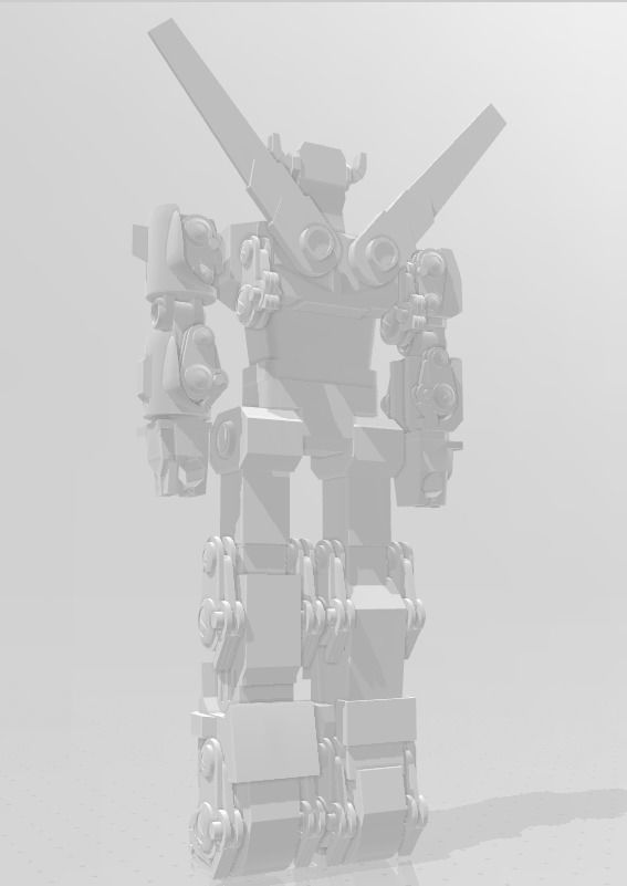voltron 3d printing model 3D print model_1