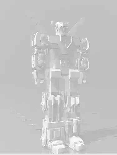 voltron 3d printing model