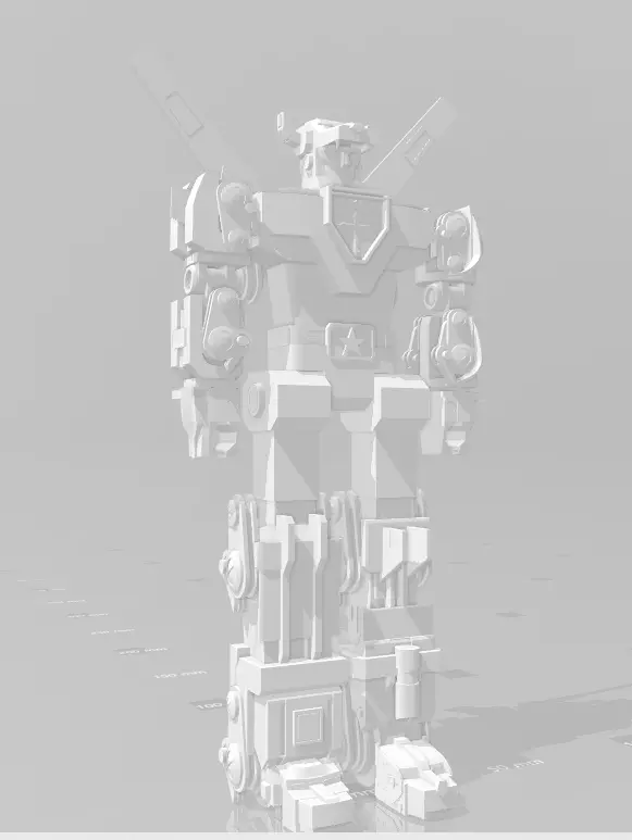 voltron 3d printing model 3D print model_0