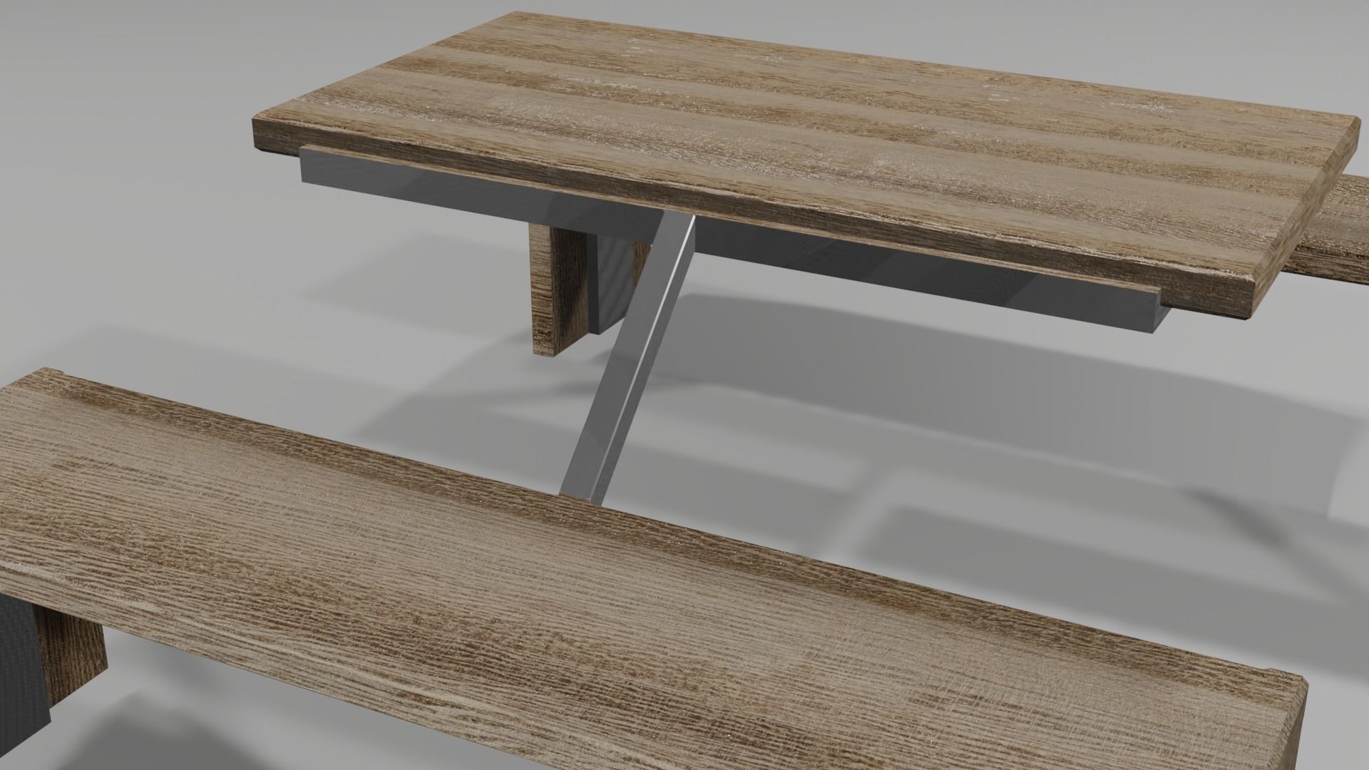 3D Model of chair and table 3D model_3