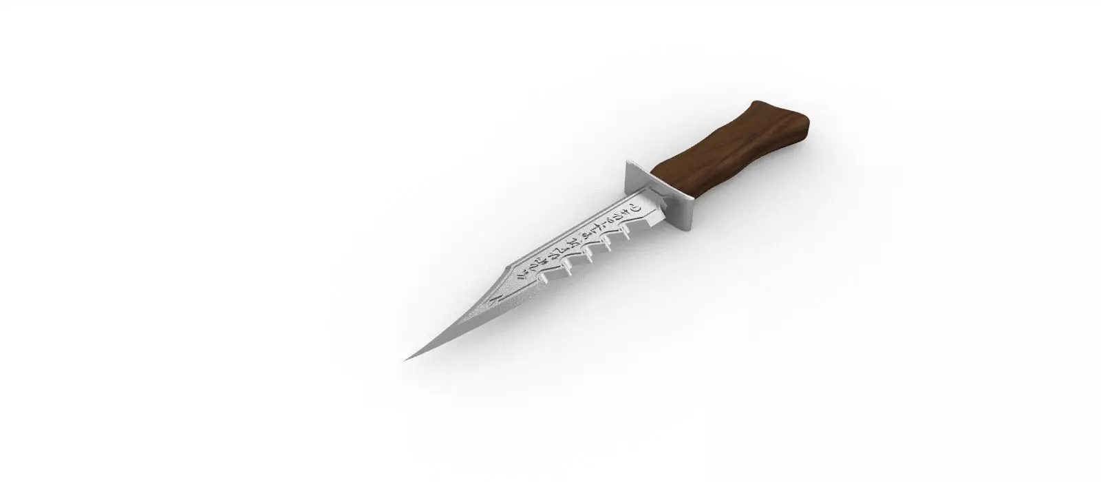 Demon Blade Supernatural -STL File 3D print model