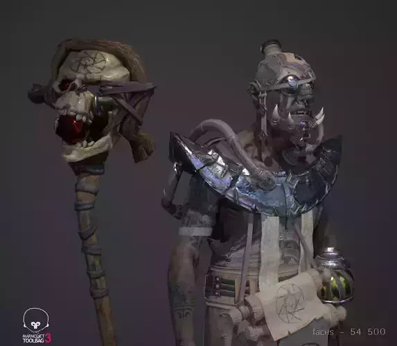 Warlock wizard gameready