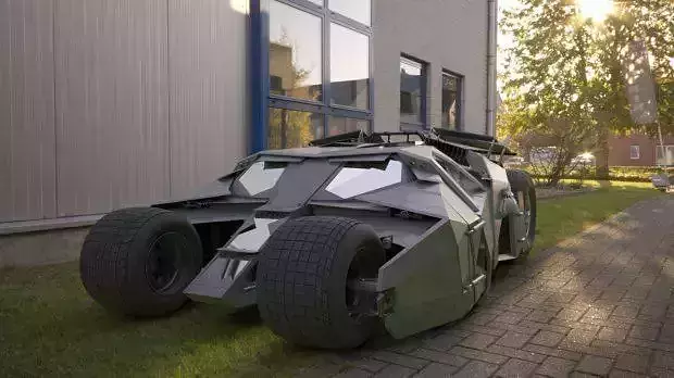 batmobile ready for game