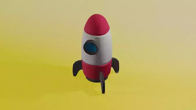 Cartoon Rocket