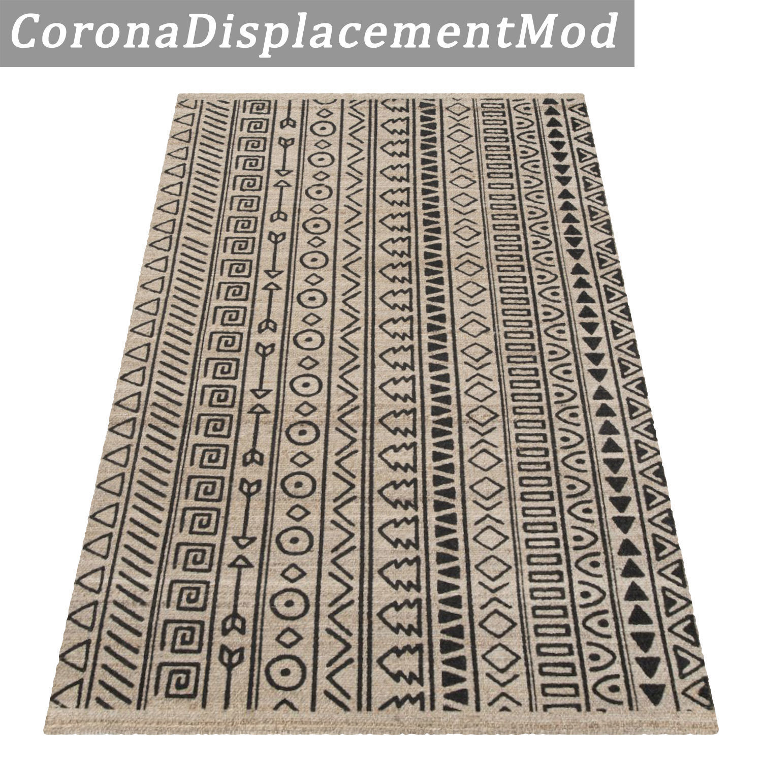 Rug Set 1269 3D model_4