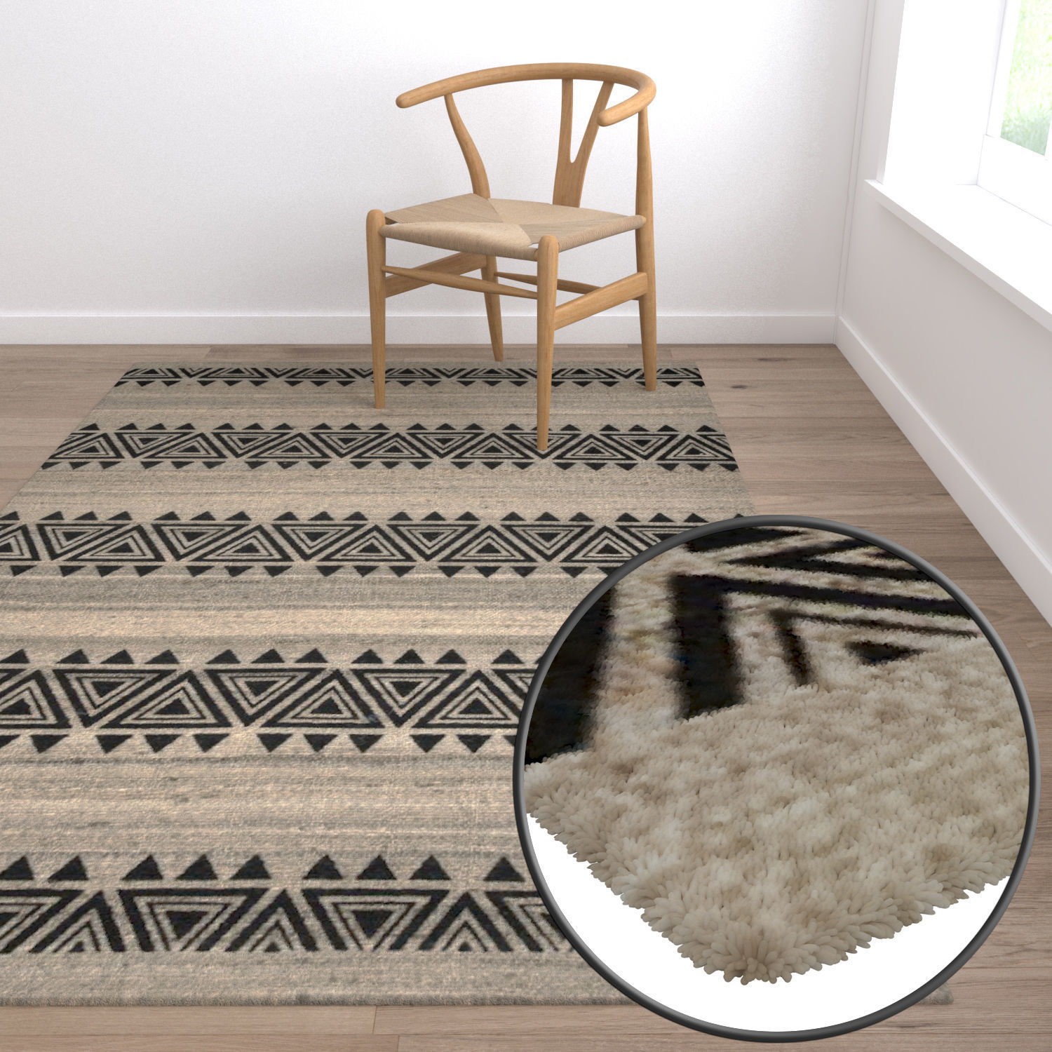 Rug Set 1269 3D model_5