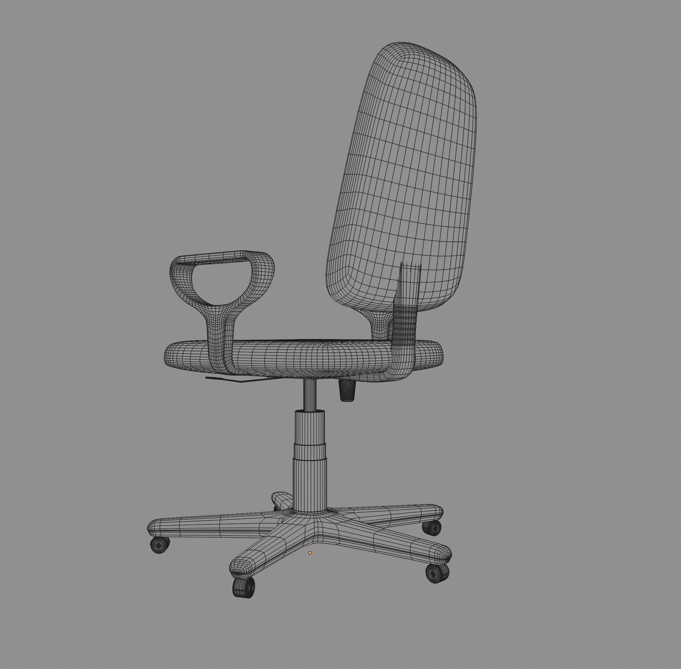 Office Chair 3D model_19