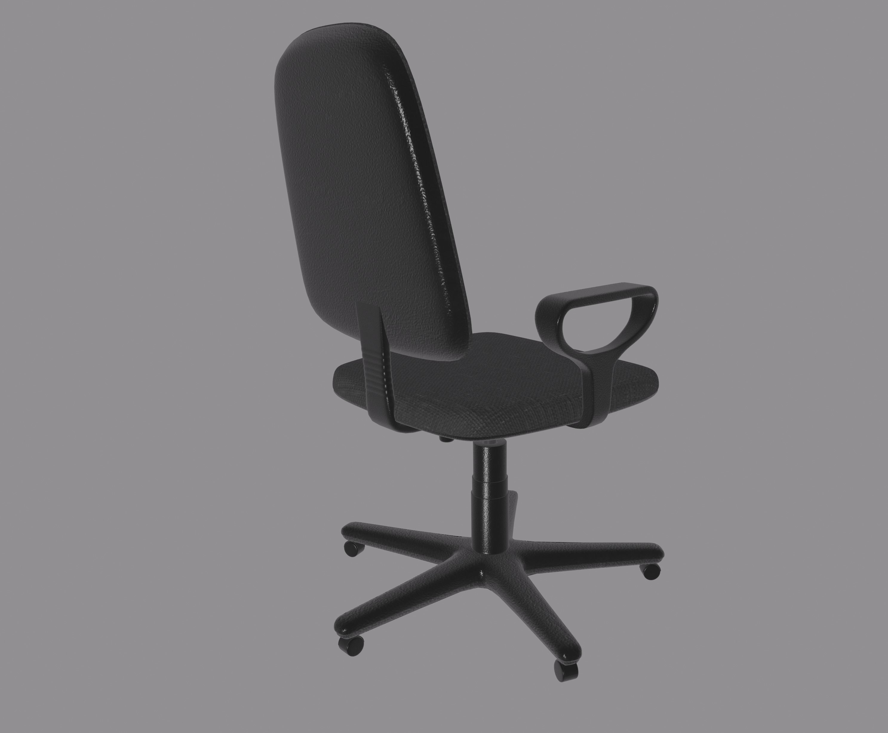 Office Chair 3D model_6