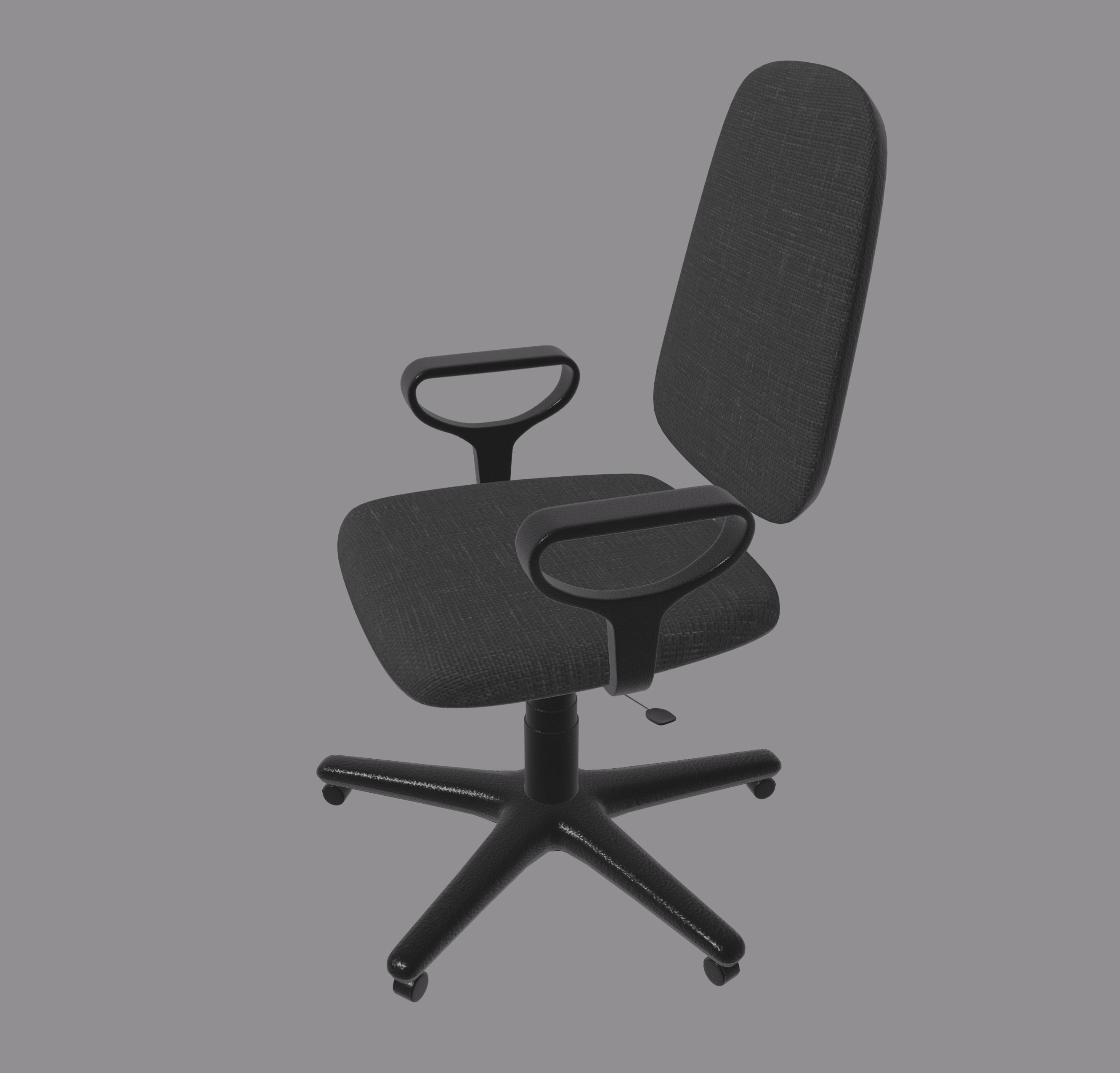 Office Chair 3D model_3