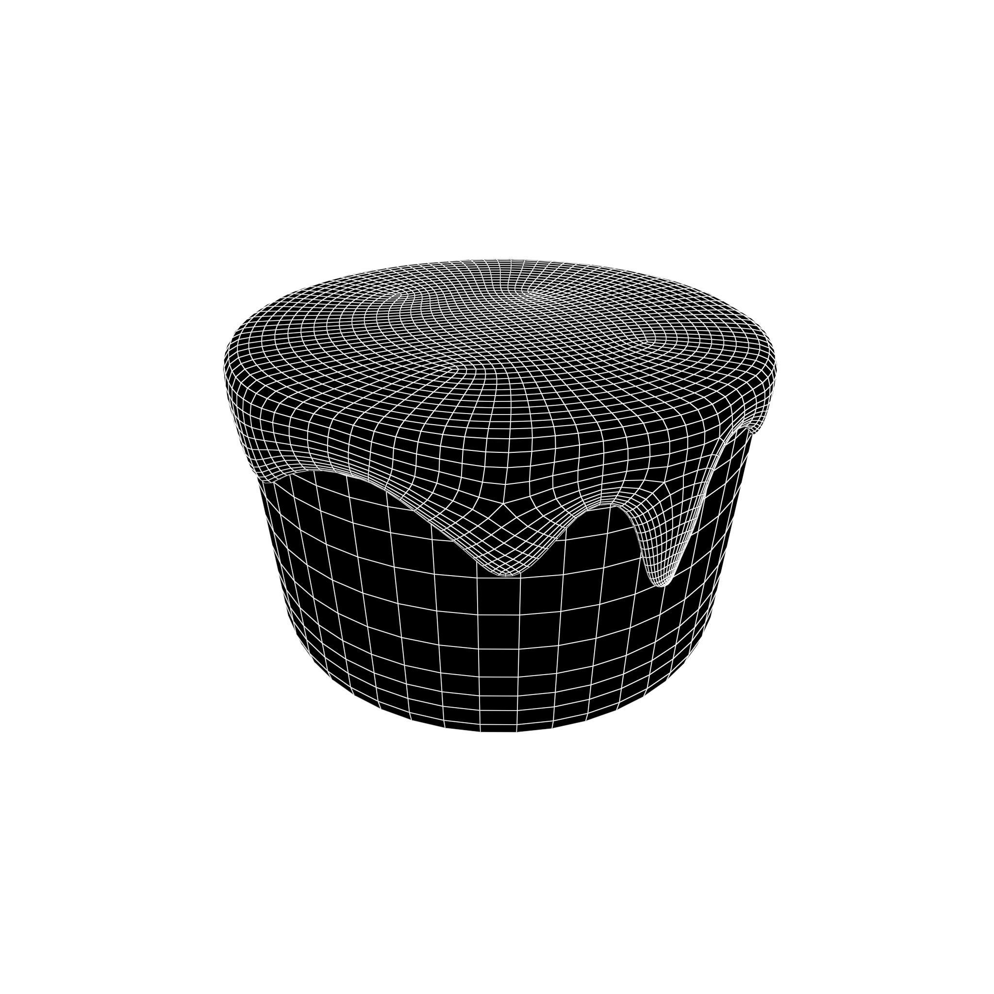 Chocolate Cake v1 003 Low-poly 3D model_5