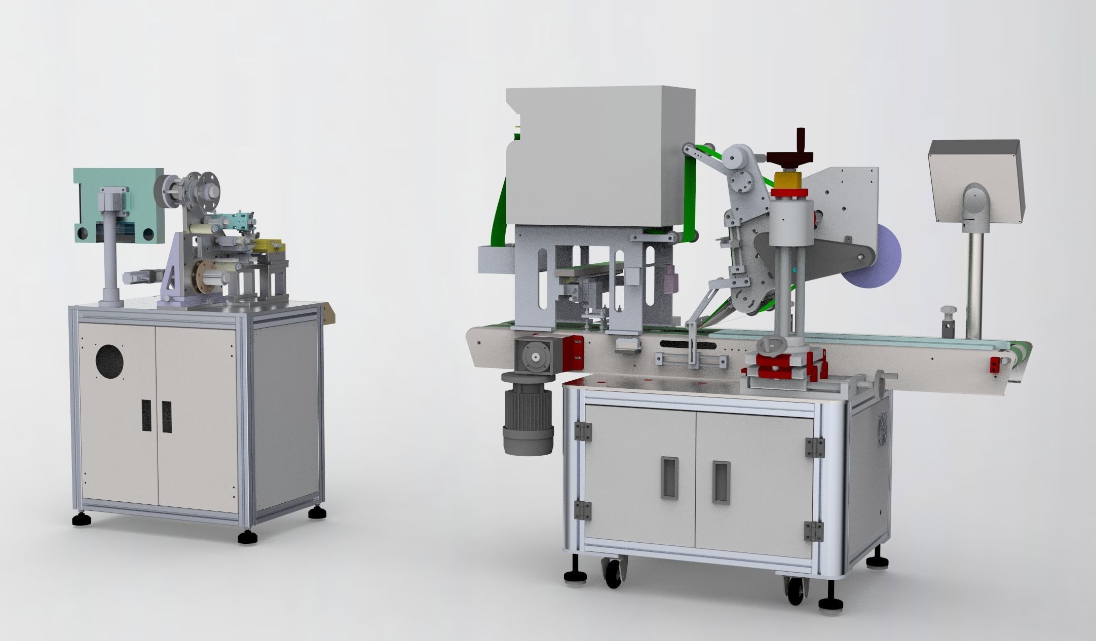 Assembly of laminating machines 3D model_5