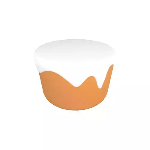 Chocolate Cake v1 011 Low-poly 3D model