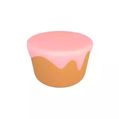 Chocolate Cake v1 012 Low-poly 3D model