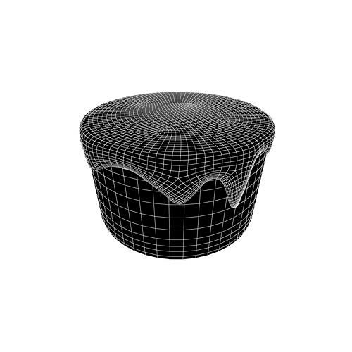 Chocolate Cake v1 012 Low-poly 3D model 5