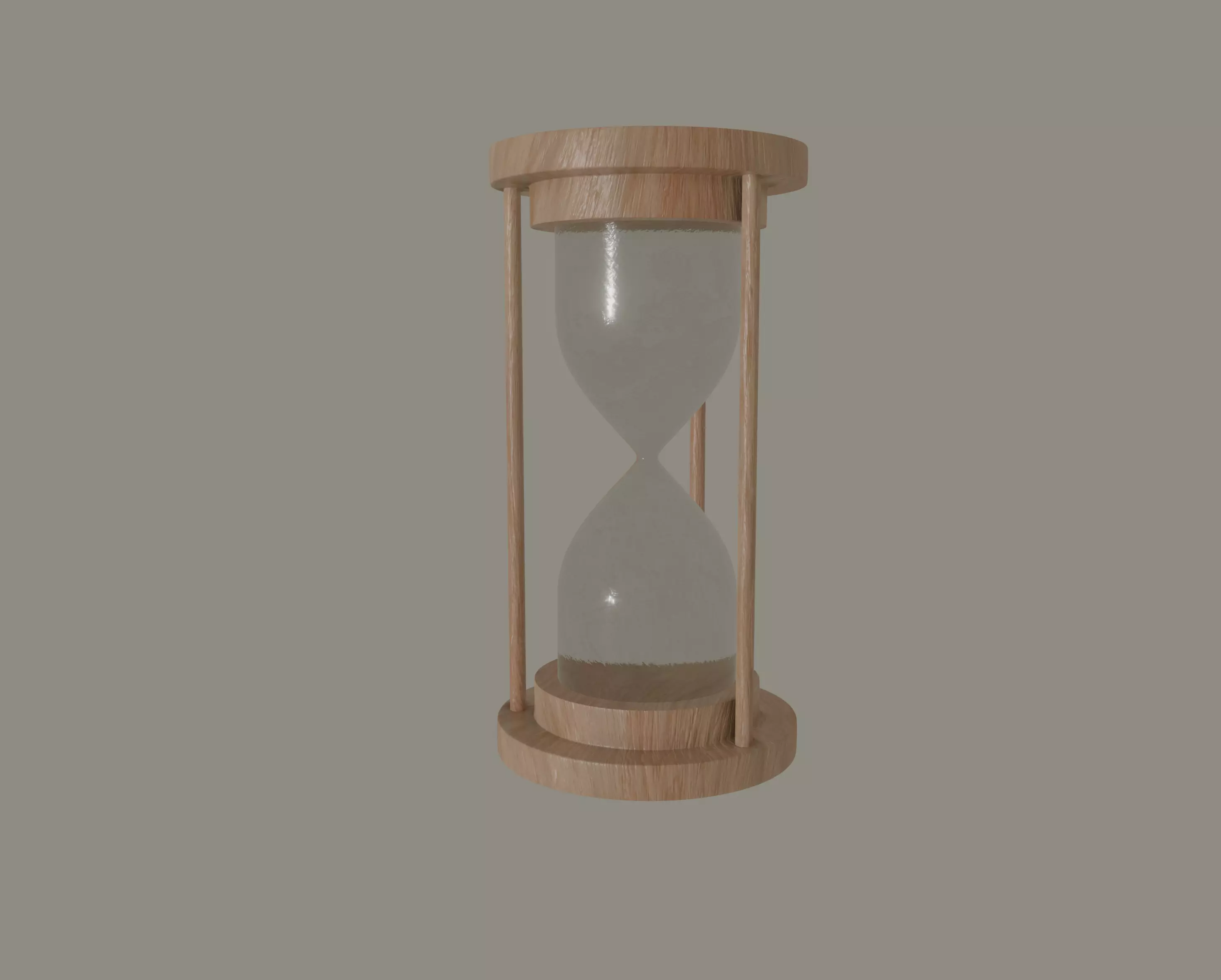 Hourglass 3D model_0