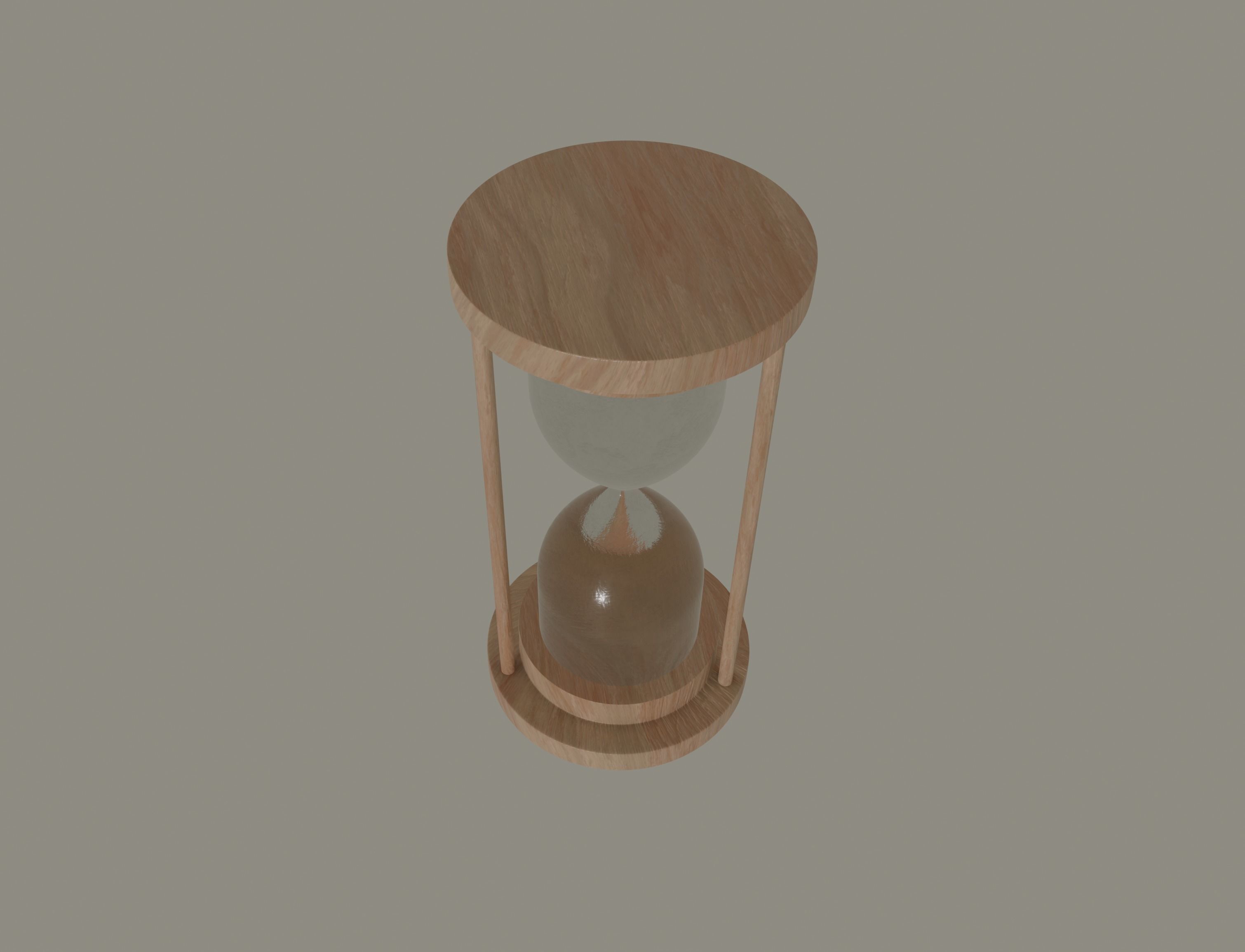 Hourglass 3D model_2