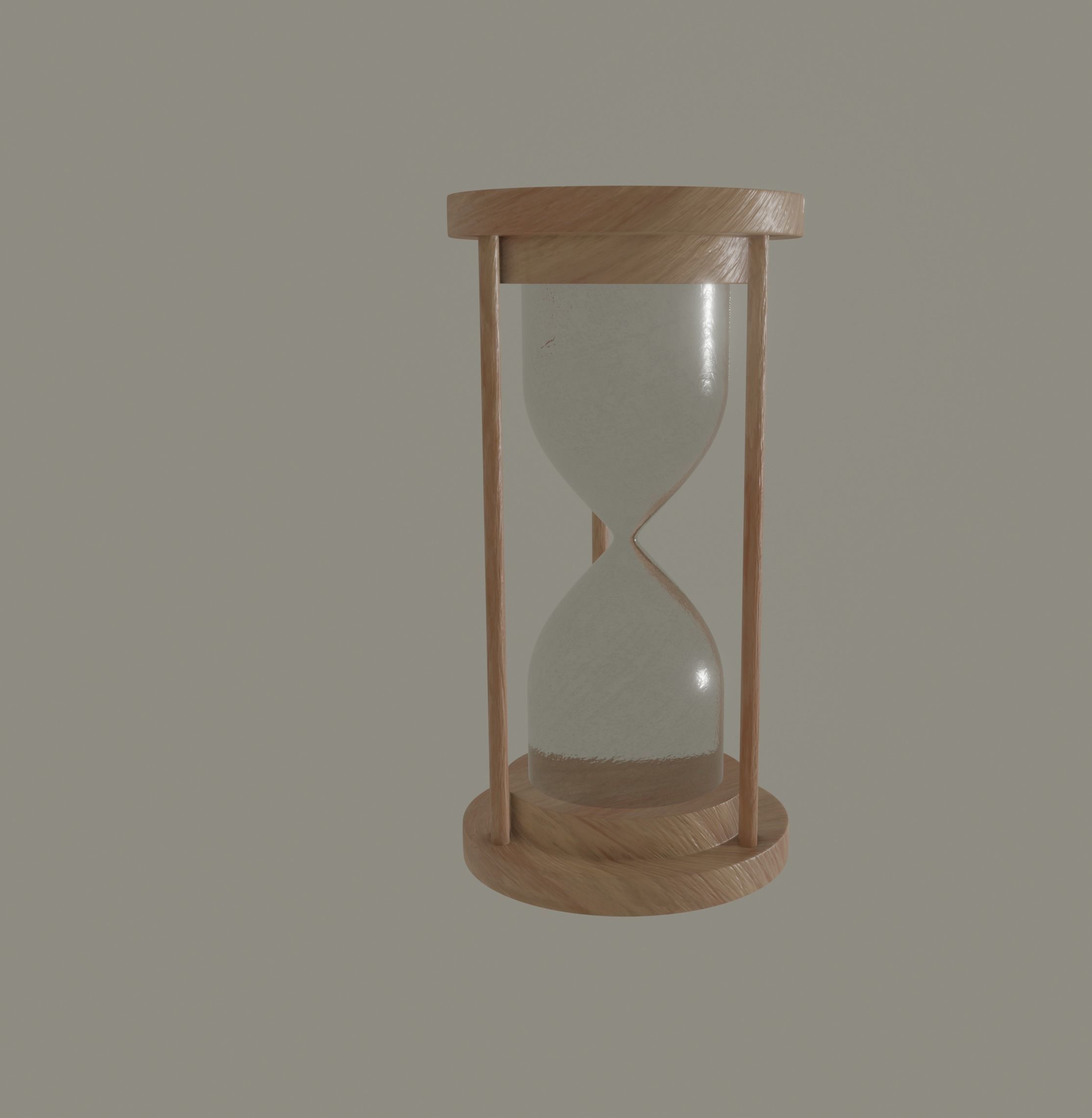 Hourglass 3D model_6